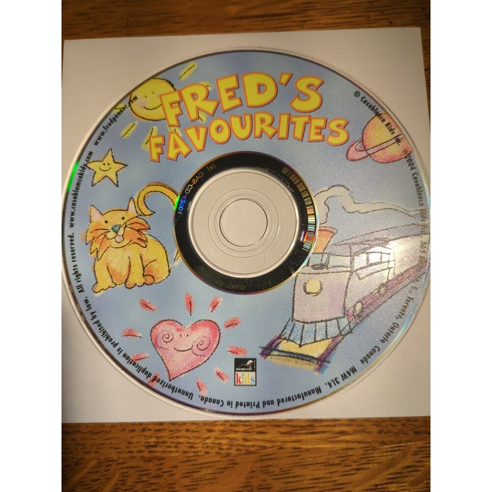 Fred's Favourites - Music CD - Fred Penner - 2004-03-02 - Casablanca Kids - Ver